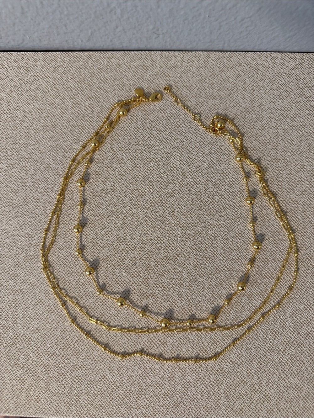 J. Crew Gold-Tone Layered Necklace